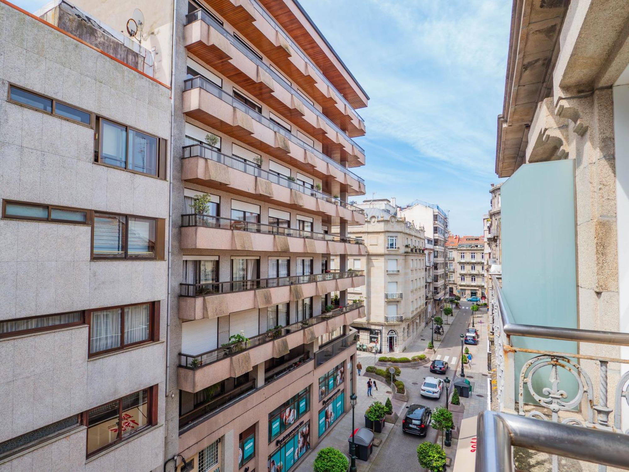 شقة Luxury Centro De Vigo Balcony المظهر الخارجي الصورة