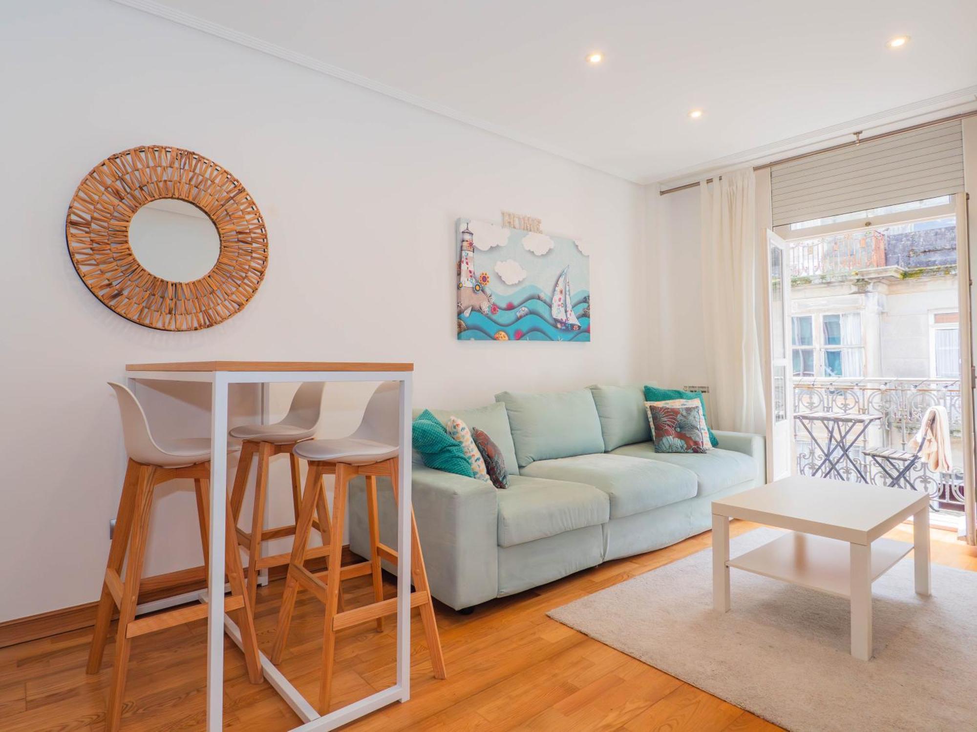 شقة Luxury Centro De Vigo Balcony المظهر الخارجي الصورة