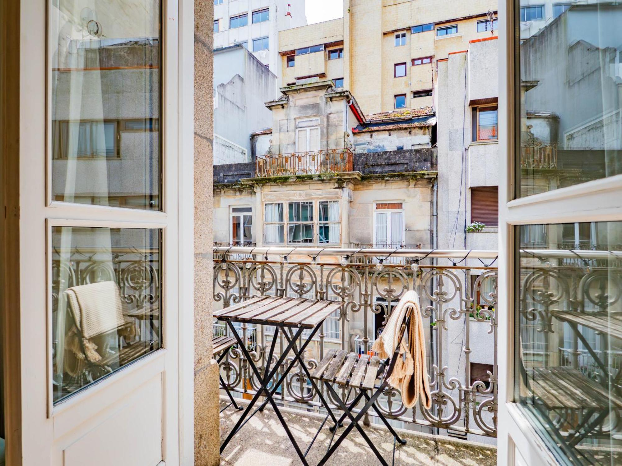 شقة Luxury Centro De Vigo Balcony المظهر الخارجي الصورة