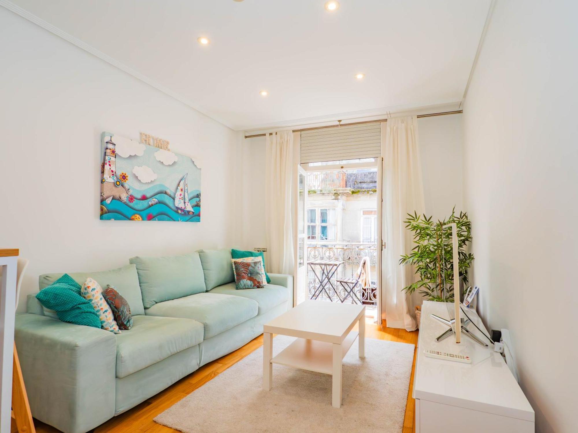 شقة Luxury Centro De Vigo Balcony المظهر الخارجي الصورة